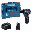 Bosch PRO Akku-Bohrschrauber GSR 12V-32, 2 x Akku GBA 12V 2.0Ah in L-BOXX Produktbild