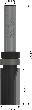 Bosch PRO Bündigfräser mit oberen Kugellager, D 16 mm, L 25,4 mm, S 8 mm Produktbild img2 S