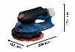 Bosch PRO Akku-Exzenterschleifer GEX 12V-150-3 Produktbild img3 S