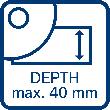 Bosch PRO Mauernutfräse GNF18V-40 in L-BOXX Produktbild img11 S