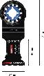 Bosch EXPERT MetalMax AIZ 32 AIT Tauchsägeblatt, 40x32 mm, 10-tlg. Produktbild img4 S