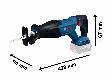 Bosch PRO Akku-Säbelsäge GSA18V-280 in L-BOXX Produktbild img3 S