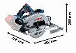 Bosch PRO Akku-Kreissäge GKS 18V-68 G in L-BOXX Produktbild img3 S