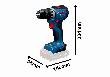 Bosch PRO Akku-Bohrschrauber GSR18V-52 Produktbild img2 S