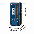 Bosch PRO Laser-Empfänger LR3-2 Produktbild img3 S