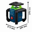 Bosch PRO Rotationslaser GRL18V-4-34CVG, 1 x Akku ProCORE18V 4.0Ah Produktbild img3 S