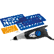Dremel Gravierer 290-3 Hobby (35 W) mit 3 Zubehöre, 4 Designschablonen Produktbild