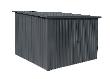 floraworld Fahrradgarage Vario 2170 x 23 60 x 145/165 cm anthrazit Produktbild