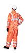 Anzug Tyvek® 500 HV TY0125SHV00, orange, Gr. S Produktbild img3 S