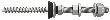 fischer Stockschraube STSI Wellblech M10x181 Edelstah A2 Produktbild img1 S