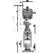 HELM WOELM, HELM, Schiebetorbeschlag, SP 300/400, 2000m Produktbild img3 S