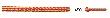 Barth Schnürsenkel, 120cm rund gelb-rot Produktbild