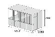 WSM QUALITÄT IN METALL Mobiles Raumsystem MultiRoom Basic Produktbild img8 S