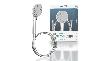 SCHÜTTE NAPOLI Handbrause-Set Chrom Produktbild img1 S