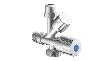 KIRCHHOFF Geräte-Eckventil, 1/2"AG , x 3 /4"AG x 3/8"AG x 10 mmQ Produktbild