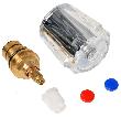 KIRCHHOFF Acrylgriff klar 1/2", mit Ober teil Markierung rot Produktbild img1 S