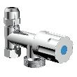 KIRCHHOFF GA-Zusatzventil, Chrom, 3/8"IG x 3/4"AG Produktbild