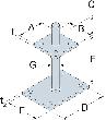 SIMPSON Strong-Tie SST Stützenfuß Typ PPB 80G-R, Stahl, feuerverz. gem. DIN EN 1461 Produktbild img3 S