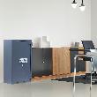 Rottner OB-Feuerschutztresor, Imperial, 100, mit elektronischem Zahlenschloss, Stahl gra Produktbild img7 S