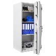 Rottner OB-Feuerschutztresor, Diamant Super, 130, Doppelbartschloss, Stahl lichtgrau Produktbild img3 S