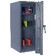 Rottner OB-Feuerschutztresor, Imperial, 100, mit elektronischem Zahlenschloss, Stahl gra Produktbild img4 S