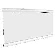 Glasfüllung Satiniert SLB 20x280x1800mm Produktbild