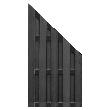 EMDEN Ecke ANTHRAZIT 90x180/90cm WPC Produktbild