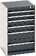 bott Schubladens. mit 6 Schub. 525x525x800 Produktbild img1 S