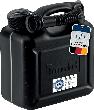 hünersdorff Kraftstoff-Kanister schwarz, 5l, HD-PE Produktbild