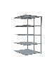 SCHULTE Lagertechnik AR Steck-Doppel MULTIplus 2x5 Bd. 2000x1000x(2x600) Anbaufeld 5 Böden vzk Produktbild img1 S
