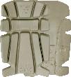 SNICKERS WORKWEAR D3O Lite HW Kniepolste r One size,sand Produktbild
