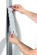 VARIO Sichttafelsystem magnetischer Wand halter 10 Sichttafeln A4 Produktbild