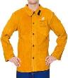 WELDAS Jacke Spaltleder mit Stoffrücken – Golden Brown Produktbild