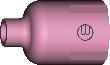 BINZEL Keramische Gasdüse für WIG-Schweißbrenner ABITIG® GRIP 9 und ABITIG® GRIP 17/18/20/26. Produktbild img1 S