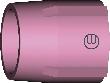 BINZEL Keramische Gasdüse für WIG-Schweißbrenner ABITIG® GRIP 9 und ABITIG® GRIP 17/18/20/26. Produktbild img4 S