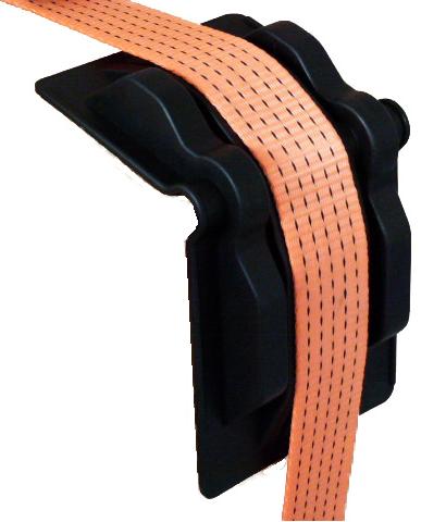 McBULL® Schwerlast-Kantenschutzwinkel aus Kunststoff für Zurrgurte, bis 50 mm Bandbreite Produktbild img1 L