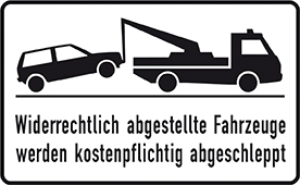 Halteverbotschild Produktbild img1 L