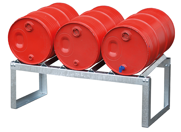 Fassauflage FA 60-3, für 3x60 l, feuerverzint FB-3 Produktbild img1 L