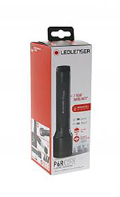 Akku-LED-Taschenlampe P6R Core Black Box Produktbild img2 L