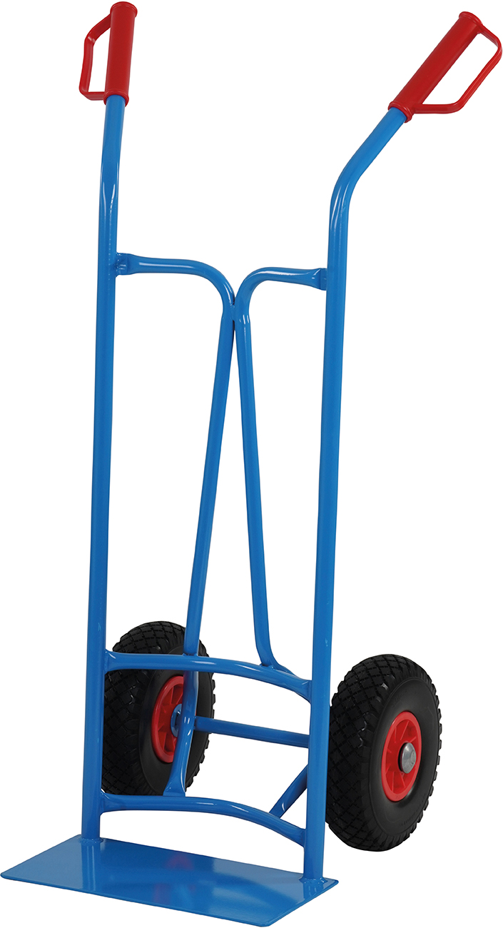 Sackkarre Stahlrohr 200kg PU-Bereifung Produktbild img1 L