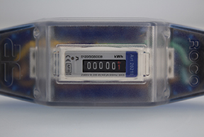 Stromzähler ROCO 1 230V, MID-geeicht, 3m H07BQ-F 3G2,5 blau Produktbild img2 L