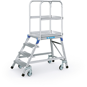 Podesttreppe einseitig Produktbild img1 L