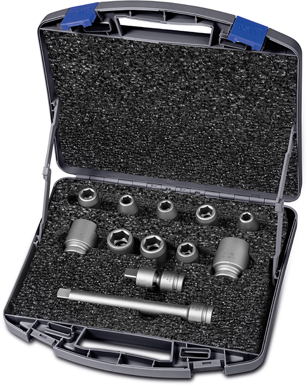 Kraft-Steckschlüsselsatz 1/2" 12-tlg. 720 SG 12 OL Produktbild img1 L
