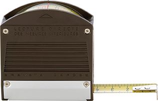 Taschenmaßband 3m 12,7mm mit Sichtfenster Produktbild img2 L