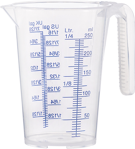 Messbecher Polypropylen Produktbild img1 L
