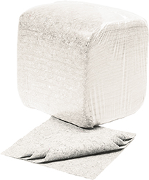 Putztücher Vliesstoff 38 x38cm 10kg, weiß Produktbild img1 L