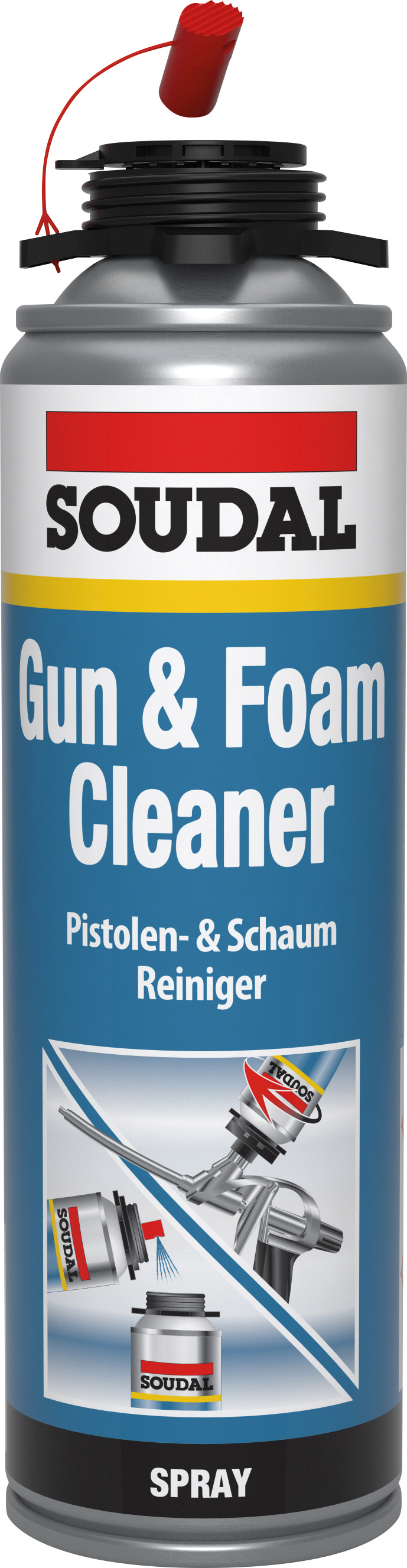 Pistolen- und Schaumreiniger 500ml Dose für NBS Produktbild img1 L