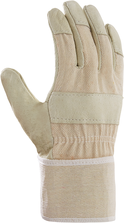Schweinsvollleder-Handschuh Gr. 10 88 PAWA gelb, gefüttert Produktbild img1 L