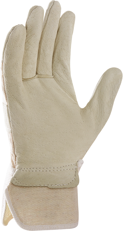 Schweinsvollleder-Handschuh Gr. 10 88 PAWA gelb, gefüttert Produktbild img2 L