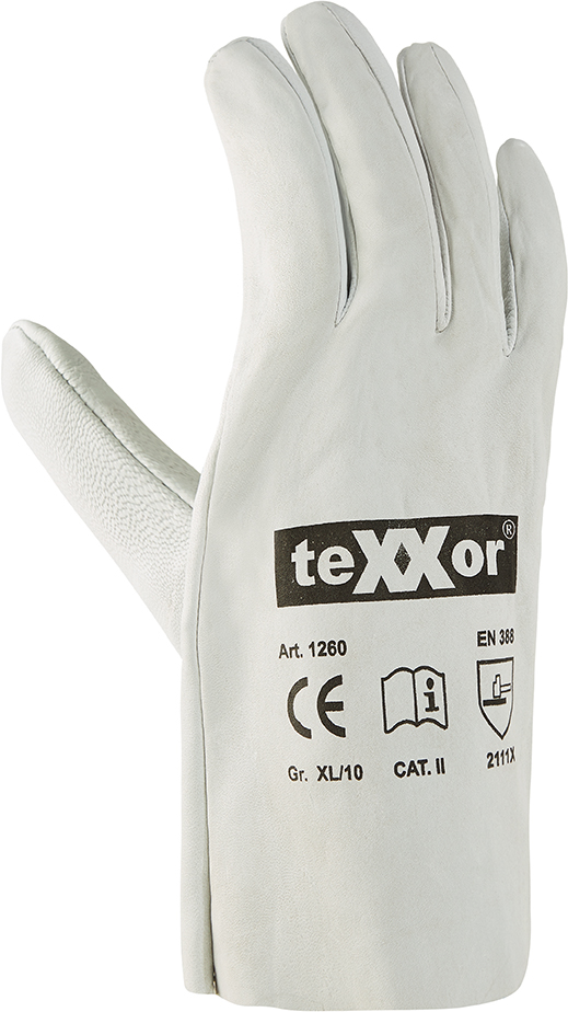 Nappaleder-Handschuh Gr. 10 Vollnappa natur Produktbild img1 L